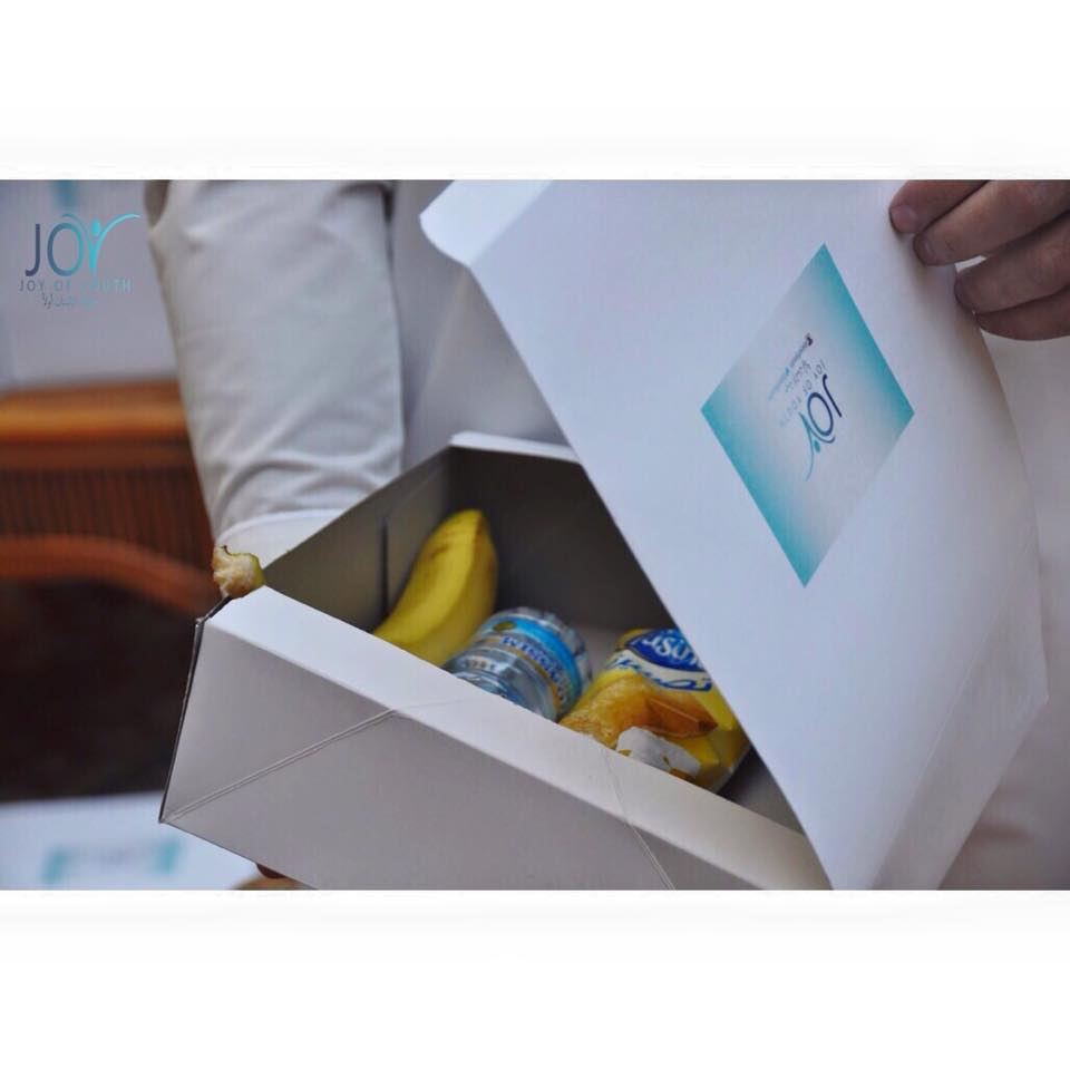 Snack Box Distribution Distribution of Snack Boxes Campaign – Joy Of Youth